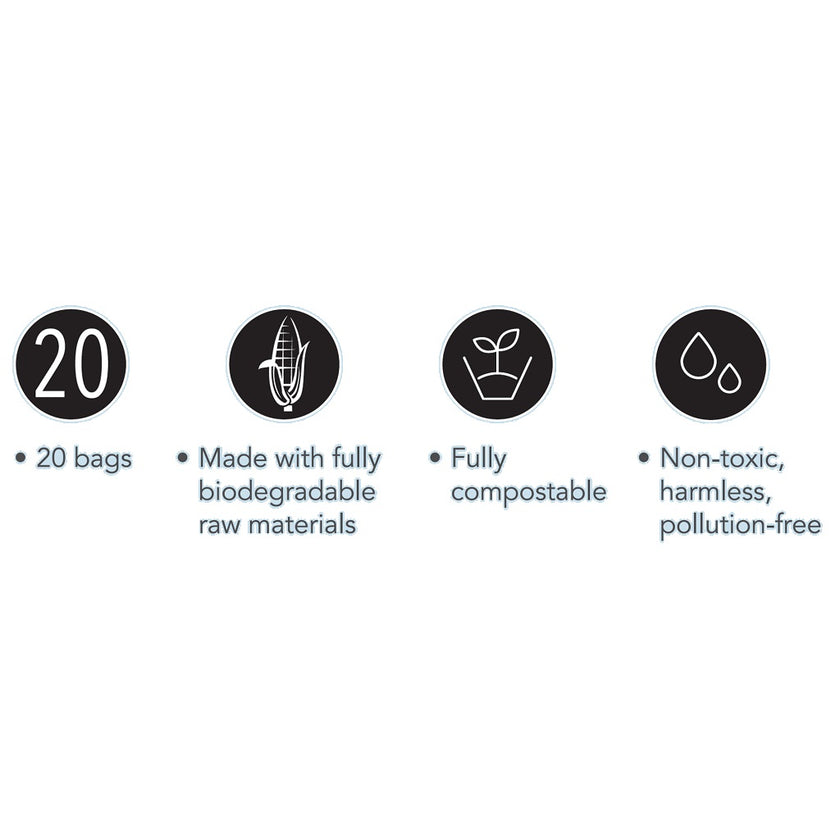 Umee 20L Biodegradable Trash Bag Diaper Bin Refill (Assorted Sizes)