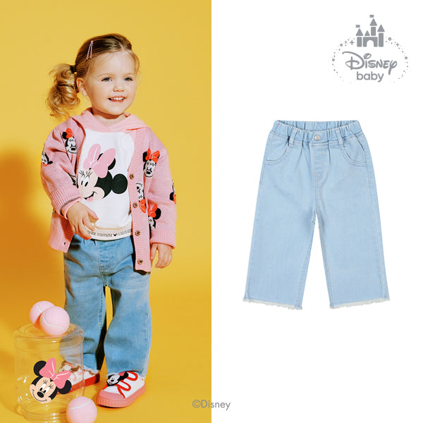 Agabang x Disney Baby Minnie Denim Pants-1