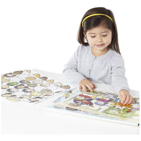 Melissa & Doug Reusable Sticker Pad - Face It | Little Baby.