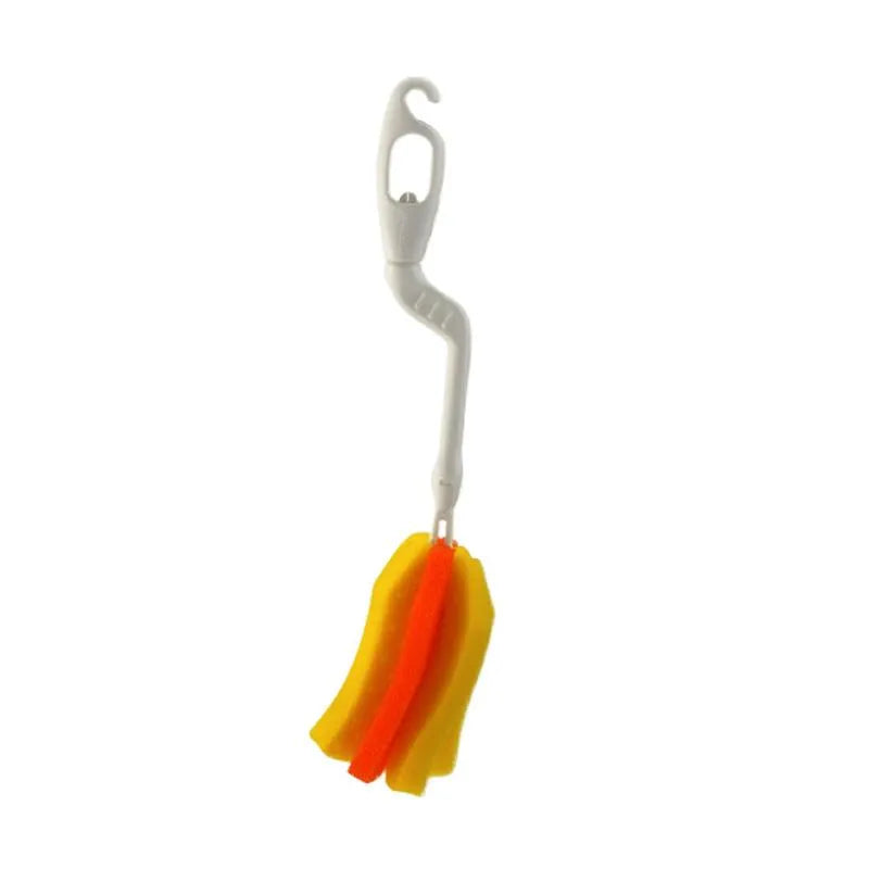 Richell Twister Sponge & Replacement Sponge Bottle Brush-1