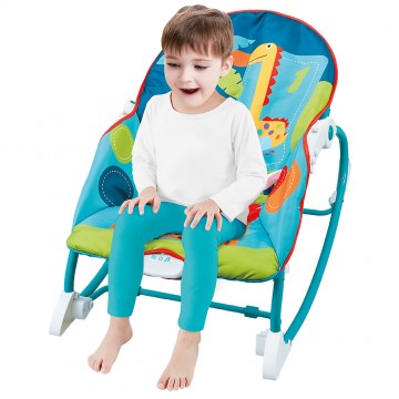 Lucky Baby Infant to Toddler Rocker/Dining Chair (Vibration/Music)