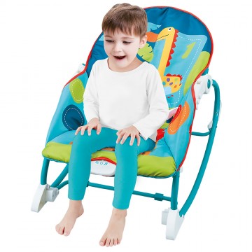 Lucky Baby Infant to Toddler Rocker/Dining Chair (Vibration/Music)-3