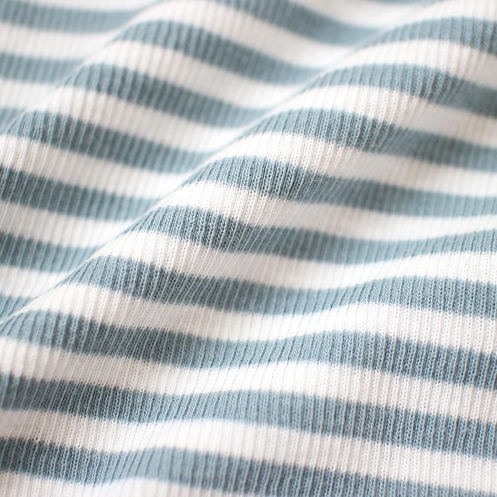 Hoppetta Border Shorts - Blue Stripes 80cm | Little Baby.