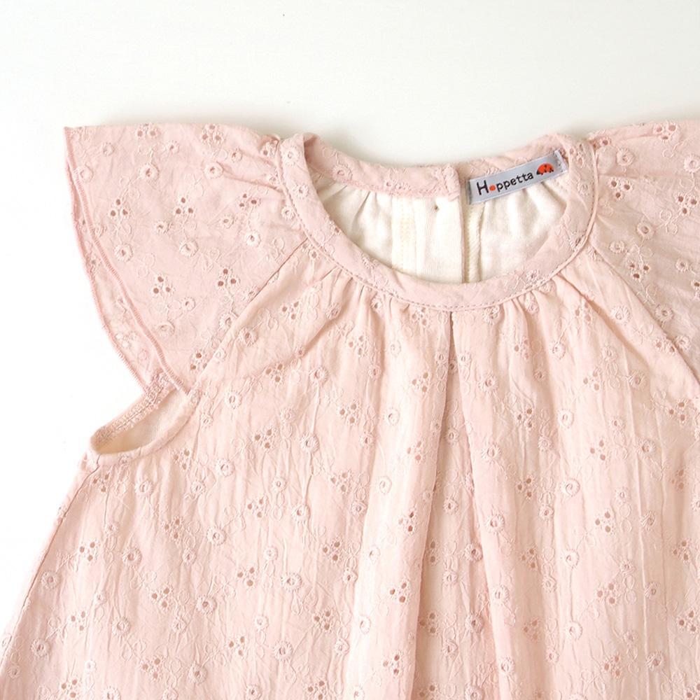 Hoppetta Layered Dress - Pink Saxophone 80 cm | Little Baby.