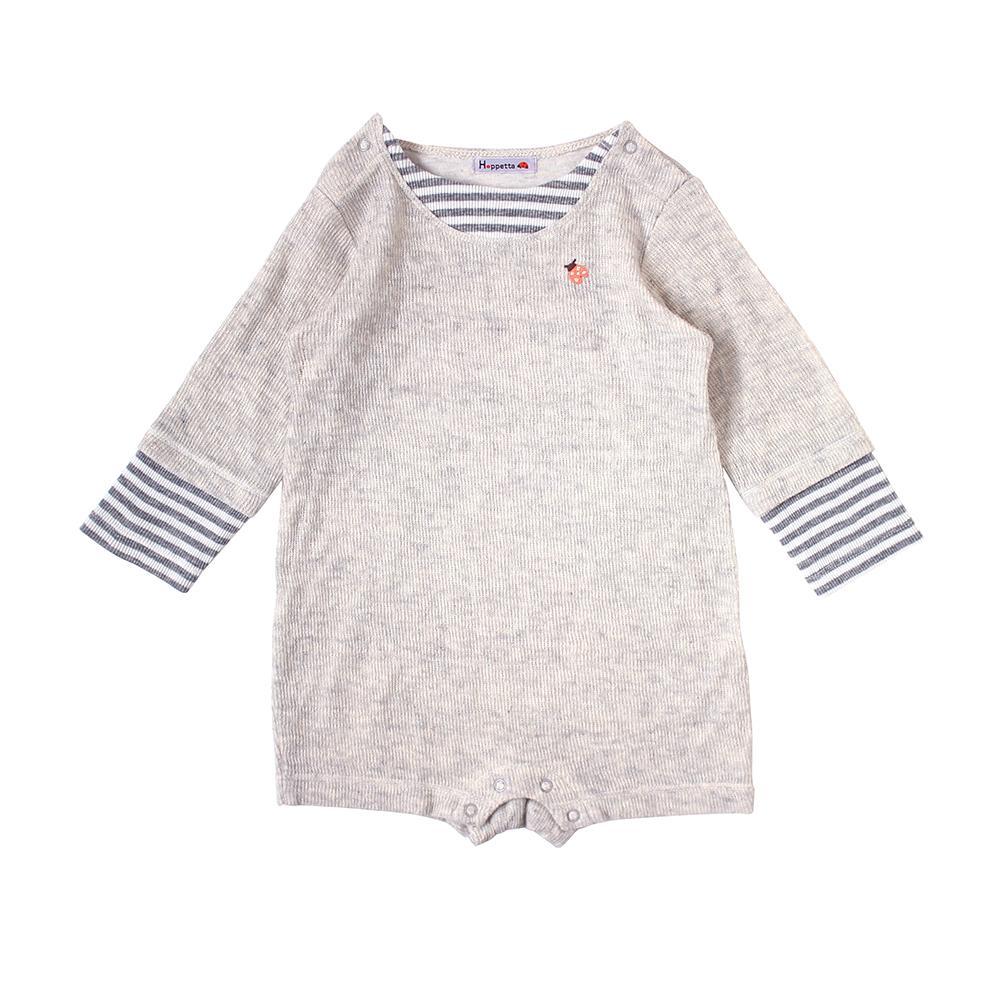 Hoppetta Layered Shorts - Oatmeal | Little Baby.