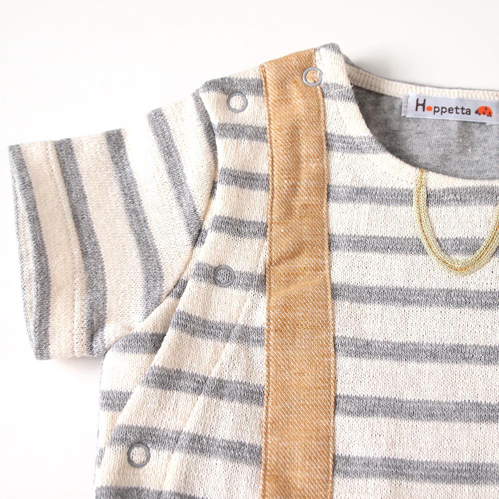 Hoppetta Rompers for Boys -Gray | Little Baby.