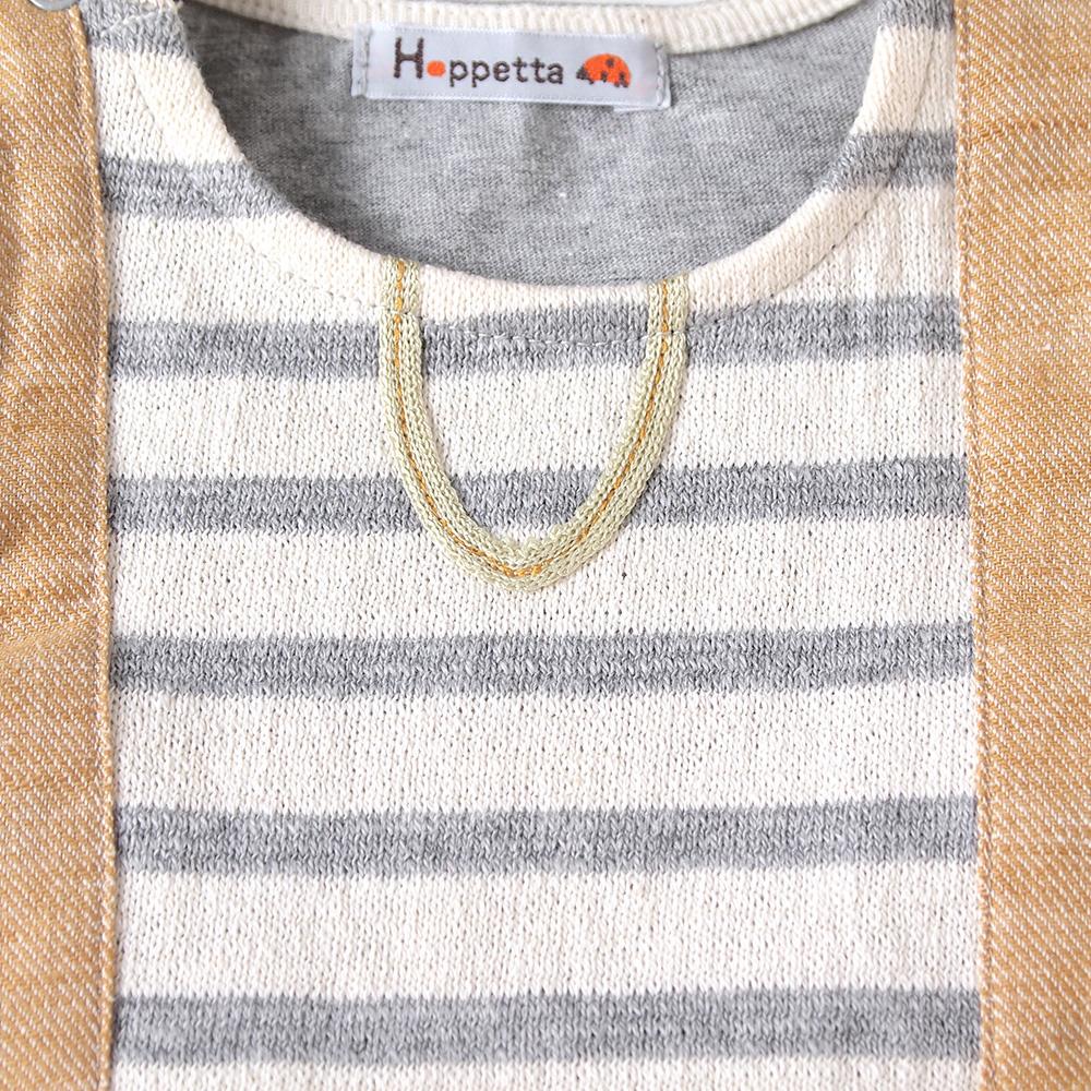 Hoppetta Rompers for Boys -Gray | Little Baby.