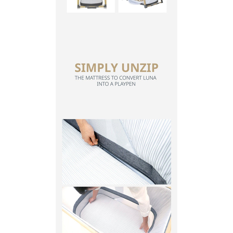 Beblum Luna 3-in-1 Travel Playpen-8