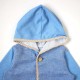 Hoppetta UV Hoodie - Blue | Little Baby.