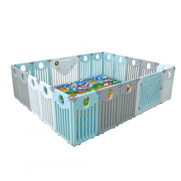 Lucky Baby Smart System™ Safety Play Yard - European (Playspace (+/-) 24.2 sq/ft)