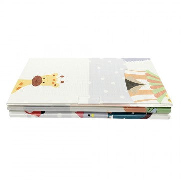 Lucky Baby Tell Me A Story™ Educative XPE Dual Foldable Mats - Safari/ABC (10mm)-4