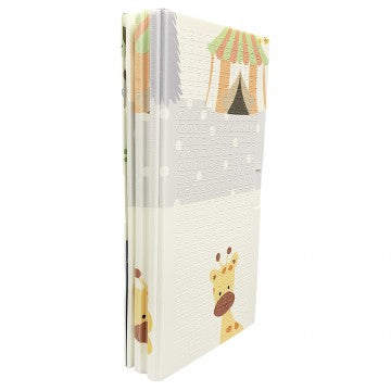 Lucky Baby Tell Me A Story™ Educative XPE Dual Foldable Mats - Safari/ABC (10mm)