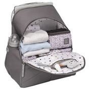 Petunia Pickle Bottom Intermix Slope Backpack: Charcoal Microfibre-5