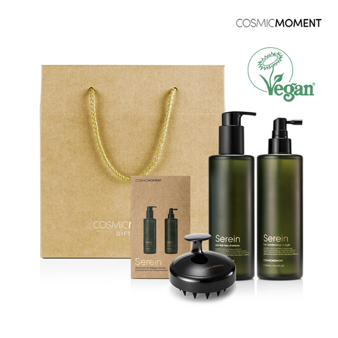 Cosmic Moment - Serein Anti Hair Loss Shampoo + Conditioner Vinegar (Vegan Certified) Complete Set | Little Baby.