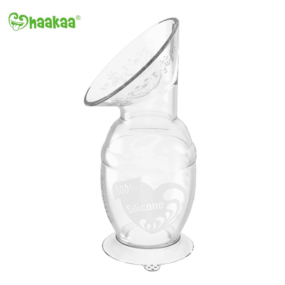 Haakaa Gen 2 Silicone Manual Breast Pump, 100ml (New w/ Suction Base) | Little Baby.