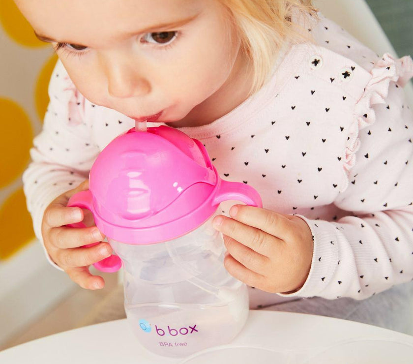 B.Box Sippy Cup (Lemon) - The Classic Old Straw | Little Baby.