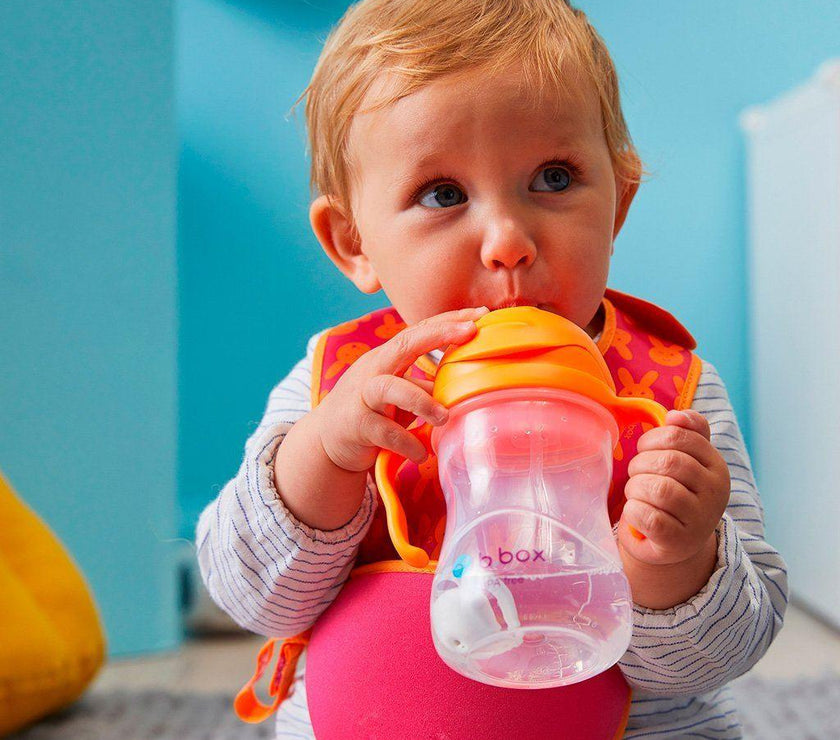 B.Box Sippy Cup Neon - Pineapple (NEW Upgraded 2019) | Little Baby.