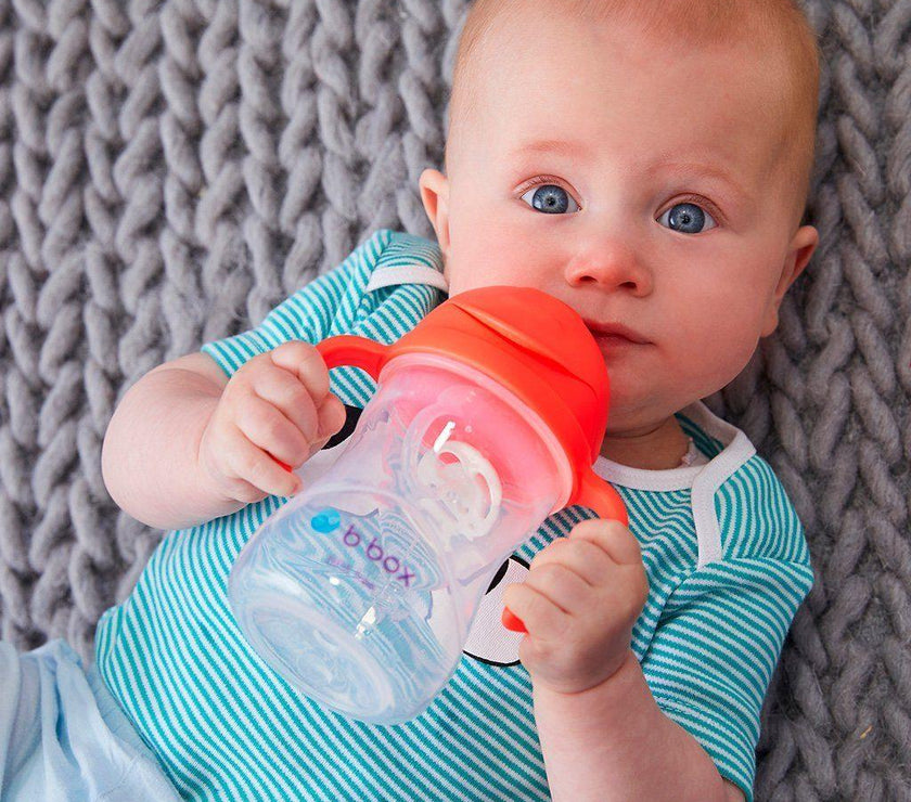 B.Box Sippy Cup Neon - Pineapple (NEW Upgraded 2019) | Little Baby.