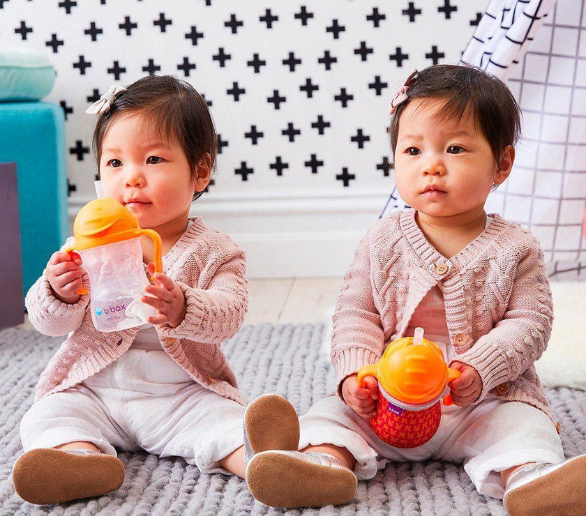 B.Box Sippy Cup Neon - Pineapple (NEW Upgraded 2019) | Little Baby.