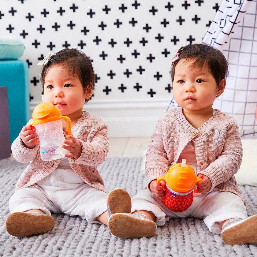 B.Box Sippy Cup Neon - Pineapple (NEW Upgraded 2019) | Little Baby.