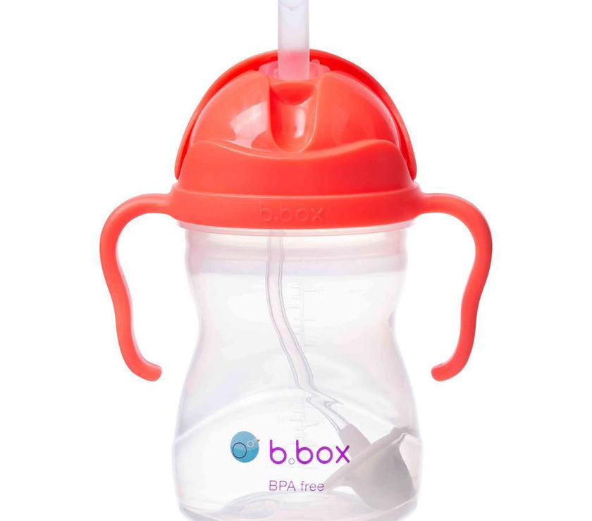 B.Box Sippy Cup Neon - Watermelon (NEW Upgraded 2019) | Little Baby.