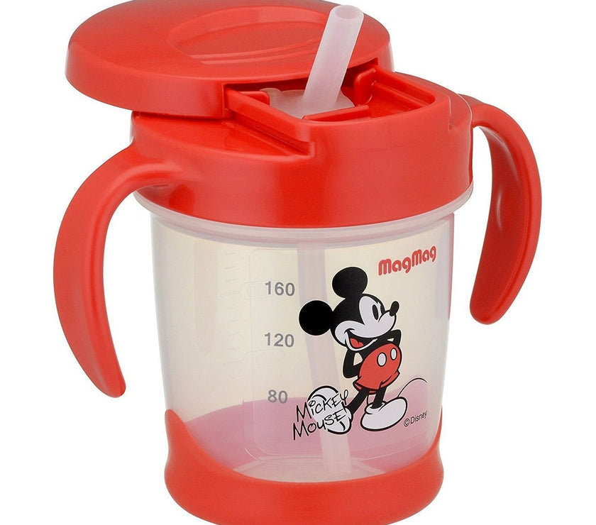 Pigeon Mag Mag Straw Cup Mickey 200 ml (8 months) - From Japan Domestic | Little Baby.