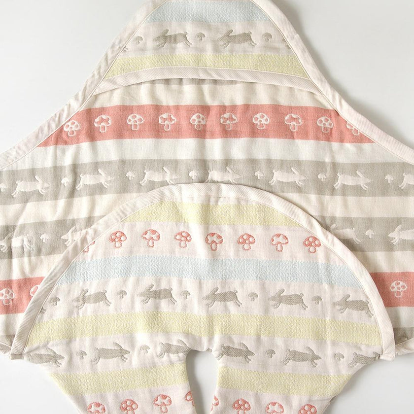 Hoppetta Lapin Lapin 6-fold Gauze with Footstopper | Little Baby.