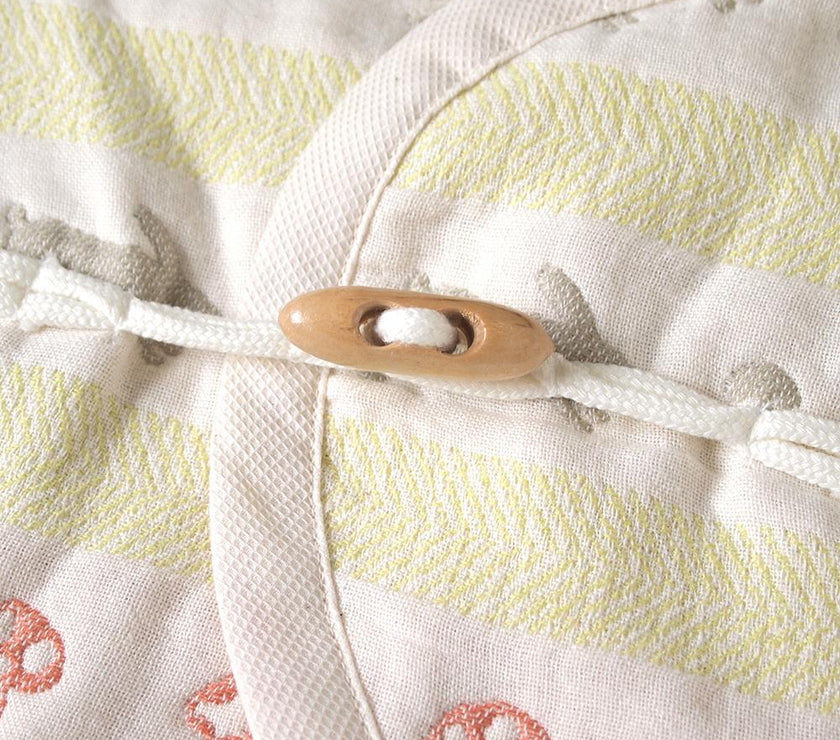 Hoppetta Lapin Lapin 6-fold Gauze with Footstopper | Little Baby.