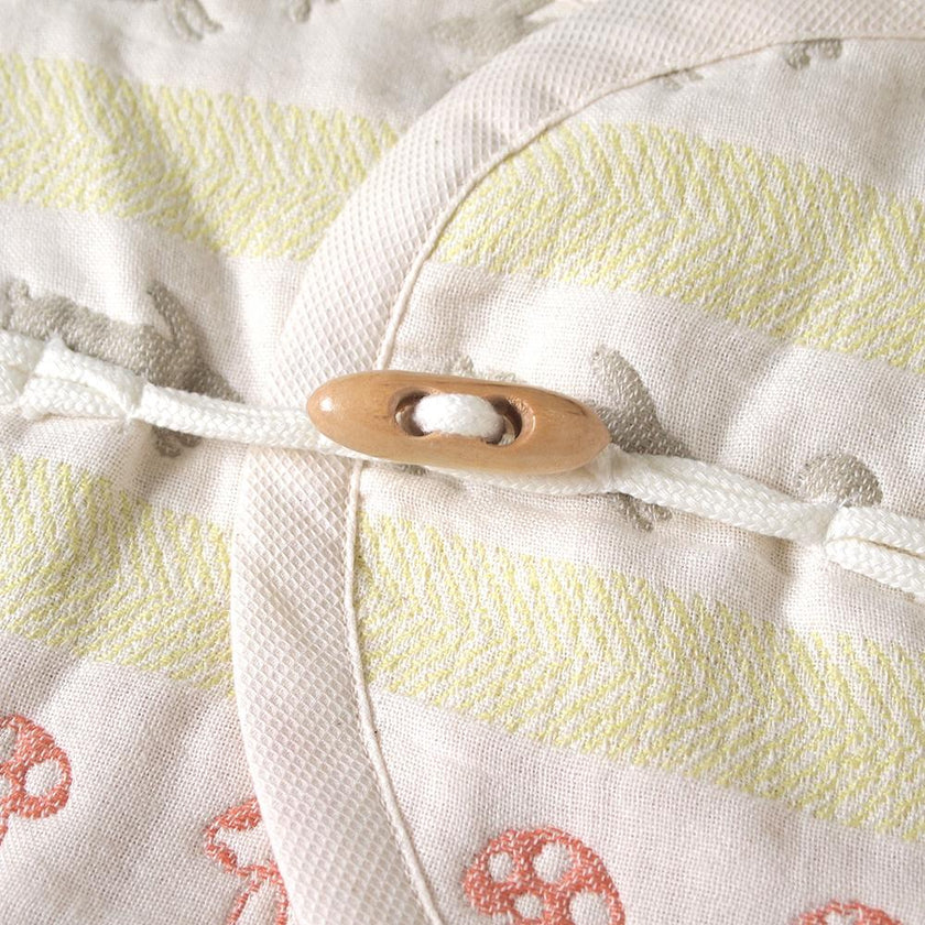 Hoppetta Lapin Lapin 6-fold Gauze with Footstopper | Little Baby.