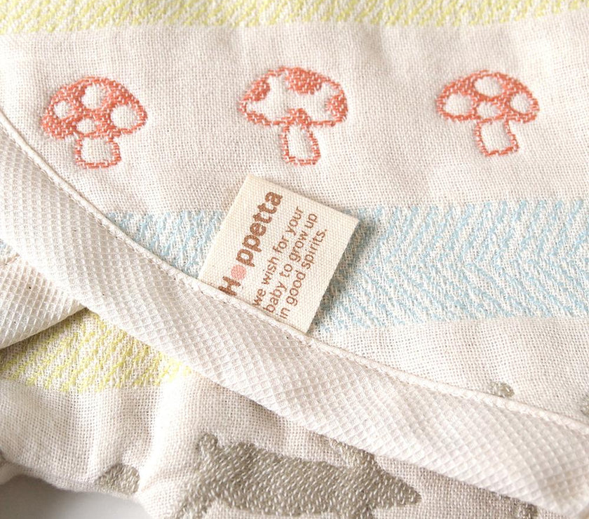 Hoppetta Lapin Lapin 6-fold Gauze with Footstopper | Little Baby.