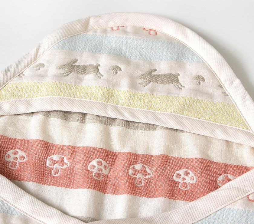 Hoppetta Lapin Lapin 6-fold Gauze with Footstopper | Little Baby.