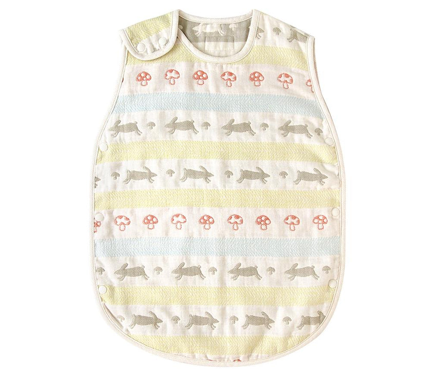 Hoppetta Lapin Lapin 6-fold Gauze Sleeping Vest for Toddler Kids | Little Baby.