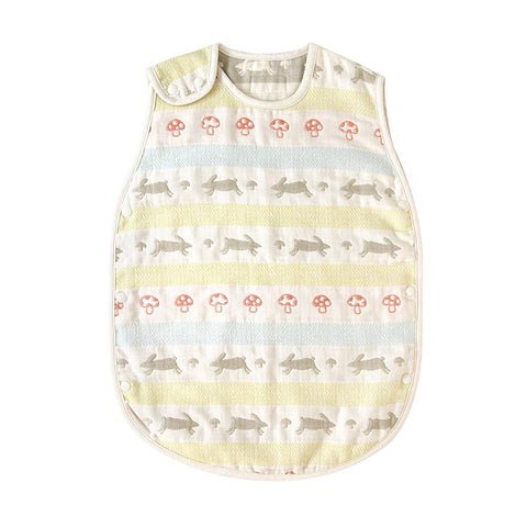 Hoppetta Lapin Lapin 6-fold Gauze Sleeping Vest for Toddler Kids | Little Baby.