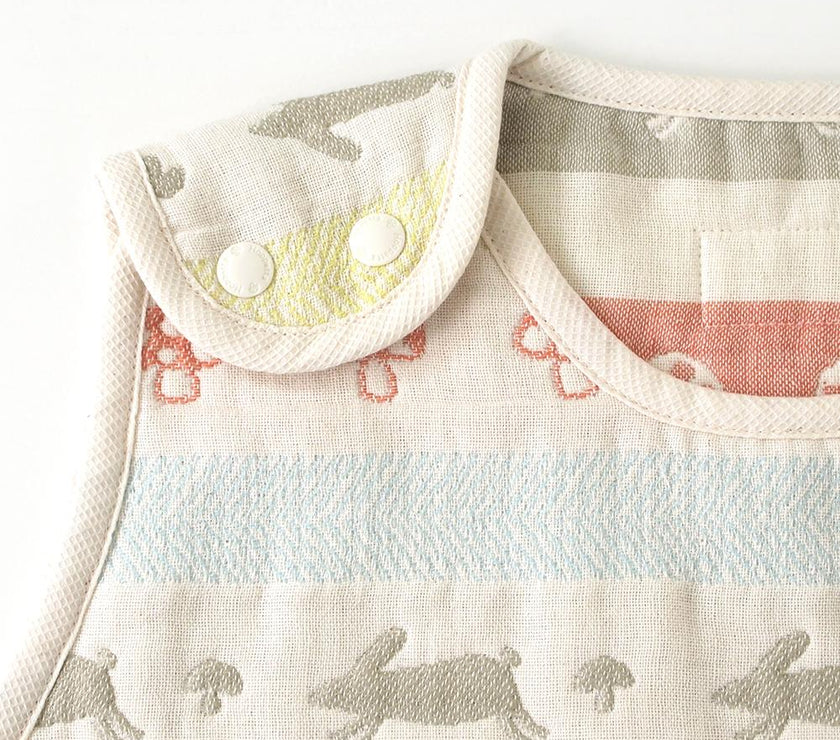Hoppetta Lapin Lapin 6-fold Gauze Sleeping Vest for Toddler Kids | Little Baby.