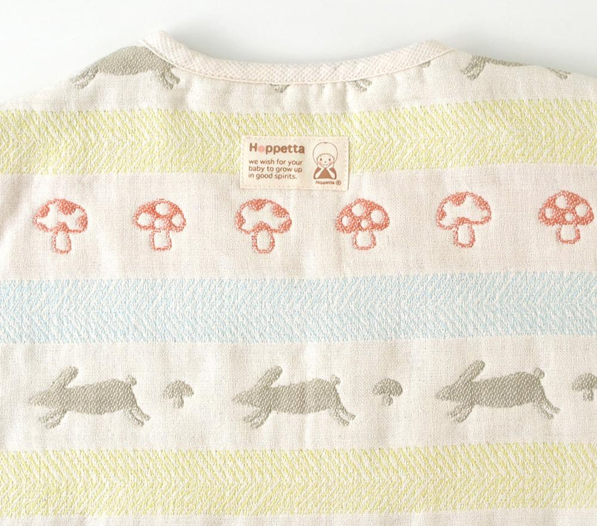 Hoppetta Lapin Lapin 6-fold Gauze Sleeping Vest for Toddler Kids | Little Baby.