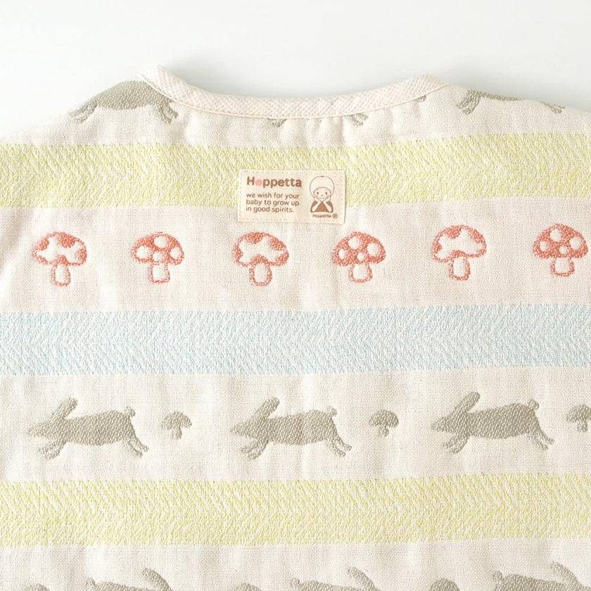Hoppetta Lapin Lapin 6-fold Gauze Sleeping Vest for Toddler Kids | Little Baby.