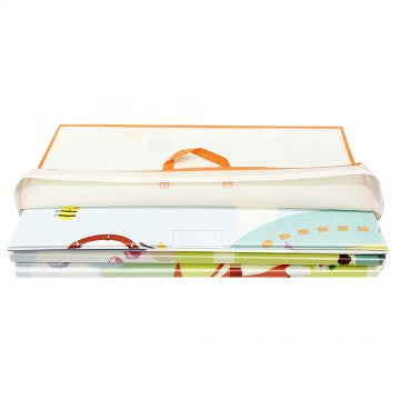 Lucky Baby Tell Me A Story™ Educative XPE Dual Foldable Mats - Safari/ABC (10mm)