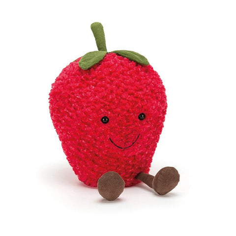 JellyCat Amuseable Strawberry Soft Toy - Large H27cm | Little Baby.