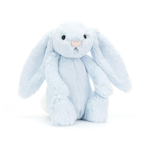 JellyCat Bashful Blue Bunny - Medium H31cm | Little Baby.