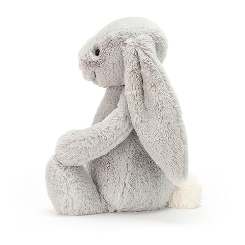 JellyCat Bashful Silver Bunny Soft Toy - Large H36cm | Little Baby.