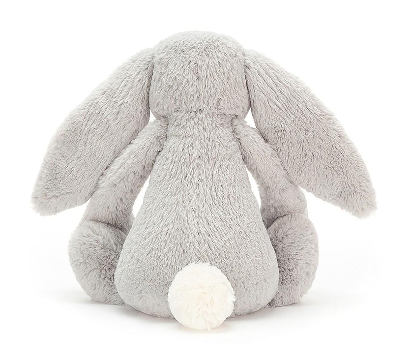 JellyCat Bashful Silver Bunny Soft Toy - Large H36cm | Little Baby.