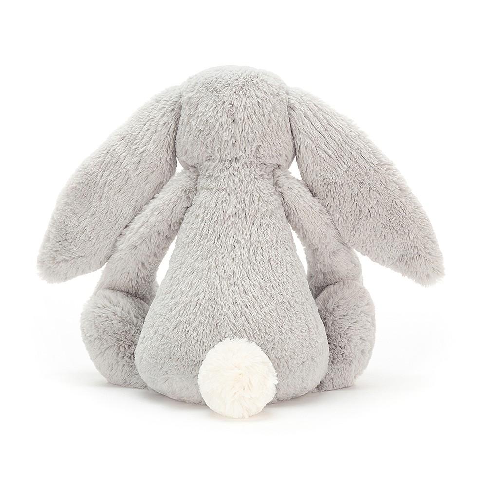JellyCat Bashful Silver Bunny Soft Toy - Large H36cm | Little Baby.