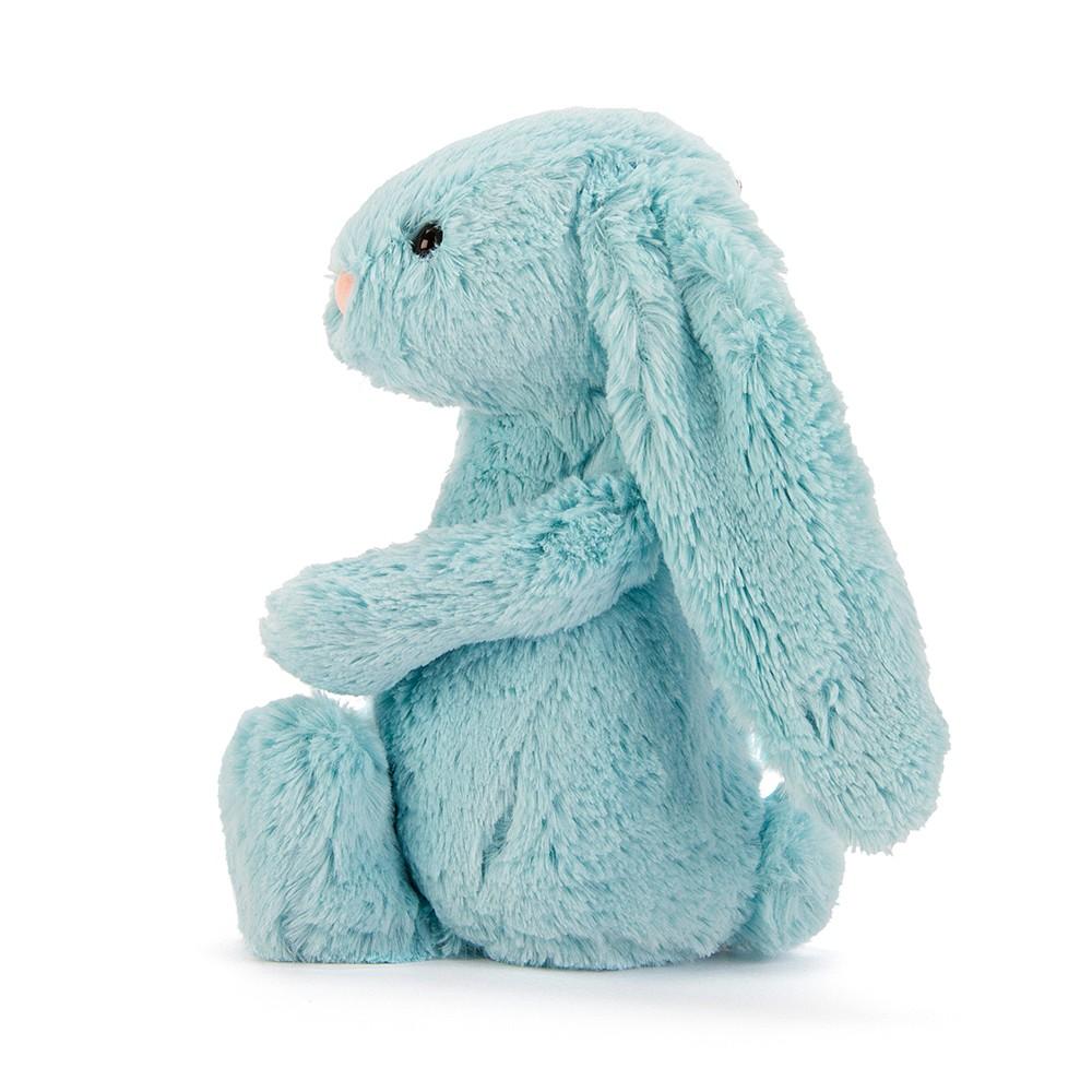 JellyCat Bashful Aqua Bunny - Medium H31cm | Little Baby.