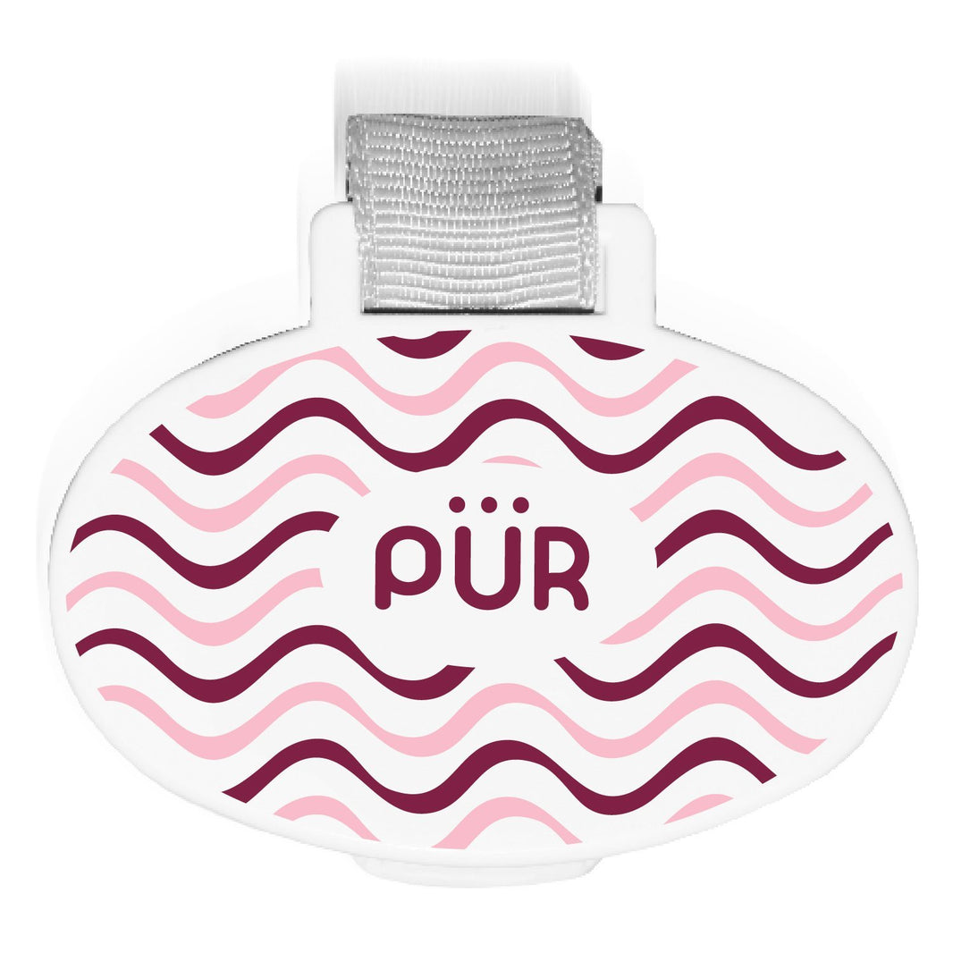 PUR Oval Shaped Soother Holders | Little Baby.