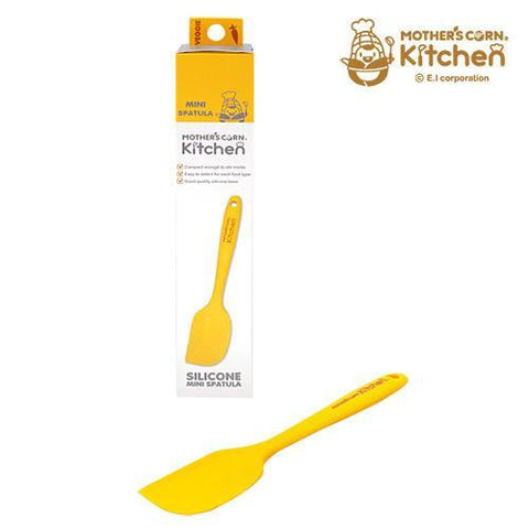 Mother's Corn Silicone Mini Spatula Yellow | Little Baby.