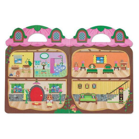 Melissa Doug Puffy Stickers Play Set: Chipmunk House | Little Baby.