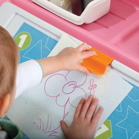 Step 2 2-in-1 Toy Box & Art Lid ™ - Pink | Little Baby.