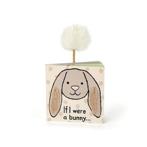 JellyCat If I were a Bunny Board Book (Beige) | Little Baby.