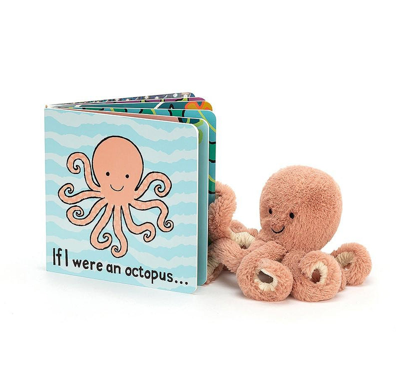 JellyCat If I Were An Octopus Board Book | Little Baby.