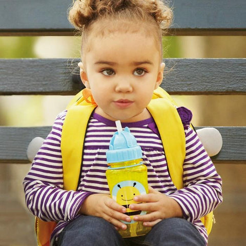 Skip Hop Zoo Straw Bottle - Bee | Little Baby.